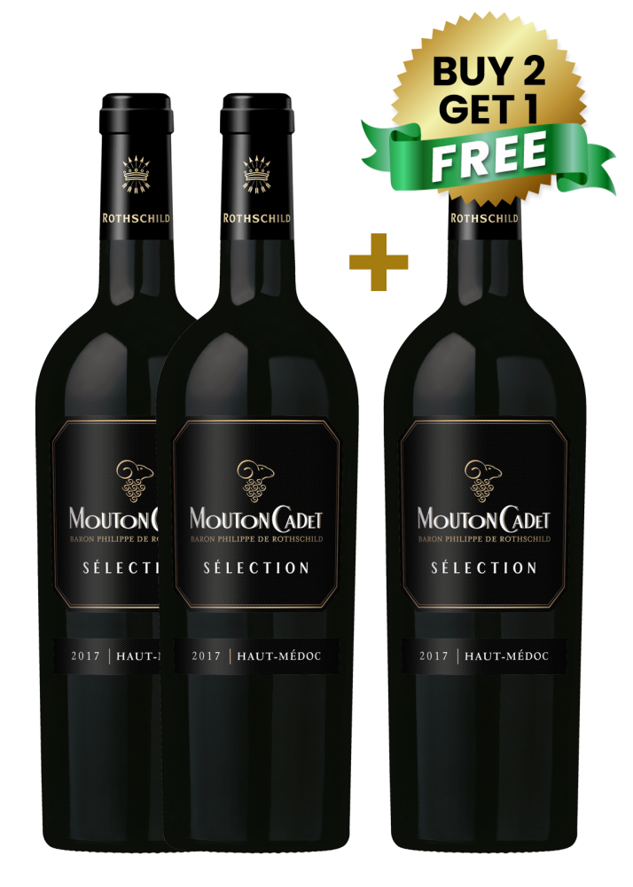 Mouton Cadet Selection Haut-Medoc 75Cl (Buy 2 Get 1 Free)