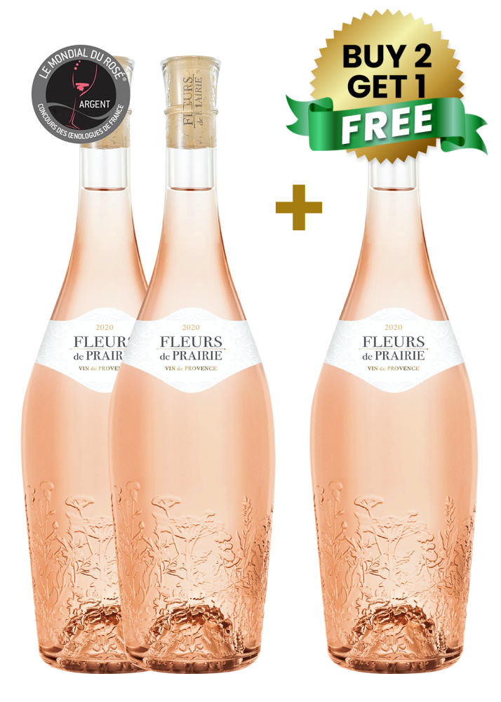 Fleurs De Prairie Cotes De Provence Rose 1.5Lt (Buy 2 Get 1 Free)