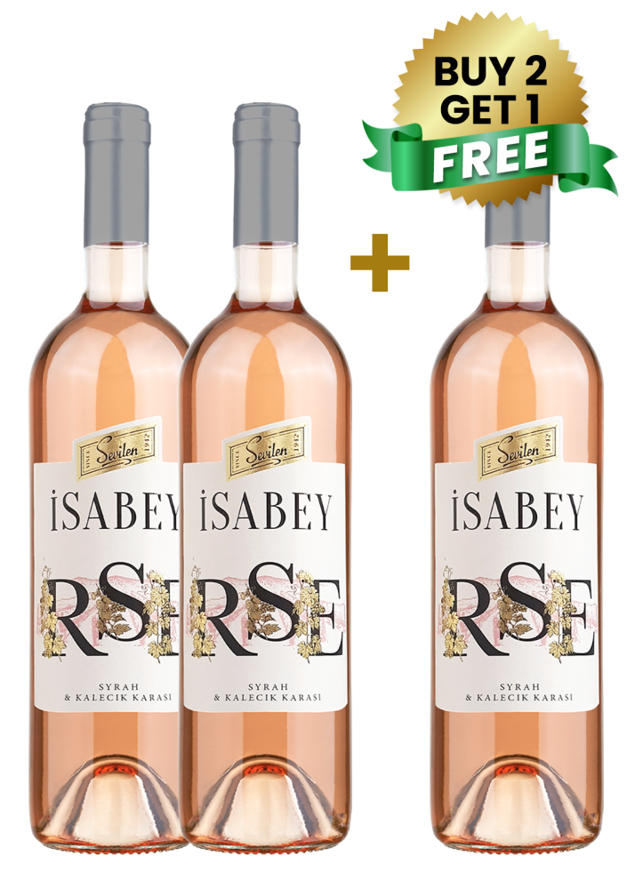 Sevilen Isabey Rse Syrah & Kalecik Karasi Rose 75cl (Buy 2 Get 1 Free)