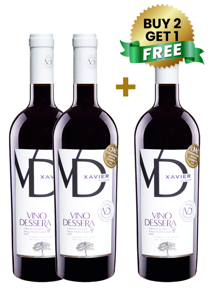 Vino Dessera VD Xavier Vignon Dry Red 75cl (Buy 2 Get 1 Free)