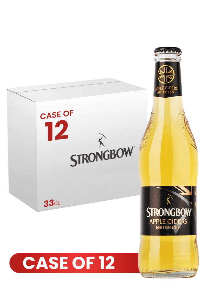 Strongbow Original Bottle 33 Cl X 12 Case