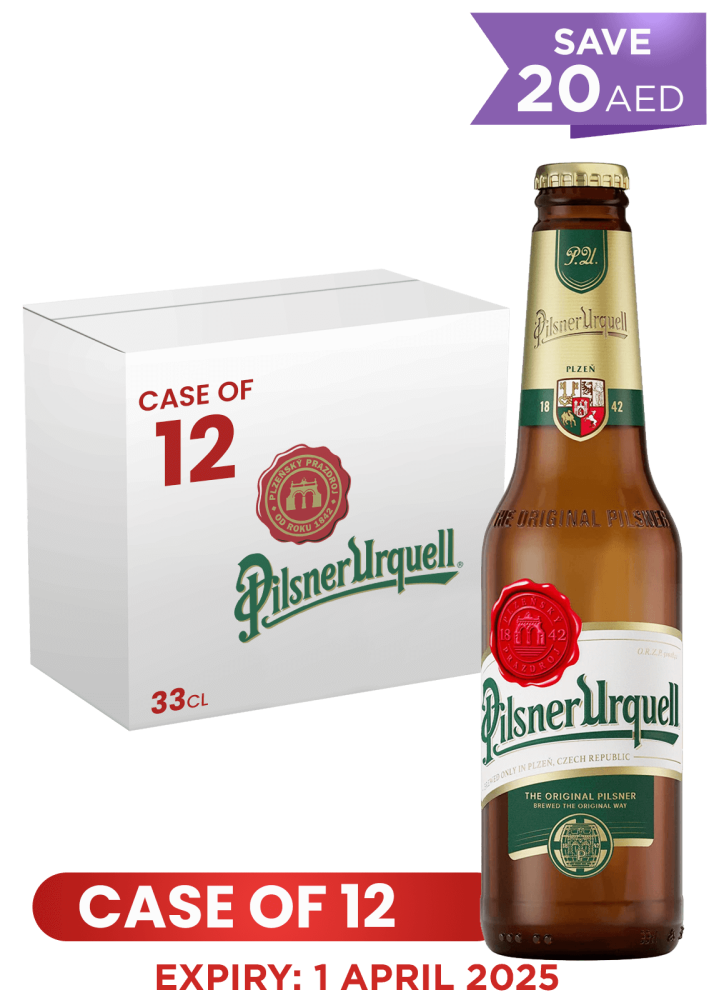 Pilsner Urquell Btl 33 CL X 12 Case