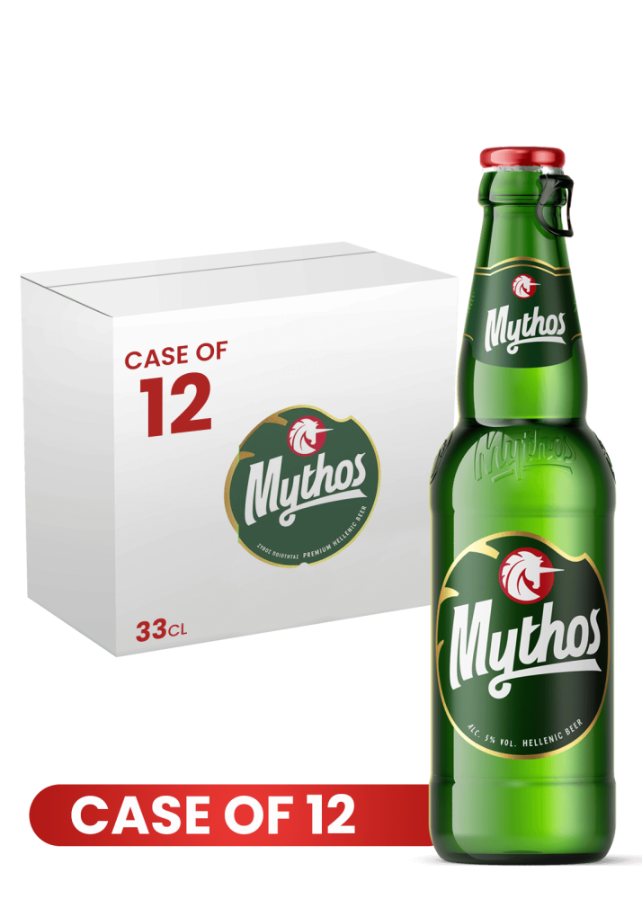 Mythos Beers Btl 33 Cl X 12 Case