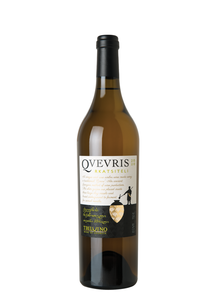 Tbilvino Qvevris Rkatsiteli Dry White 75Cl