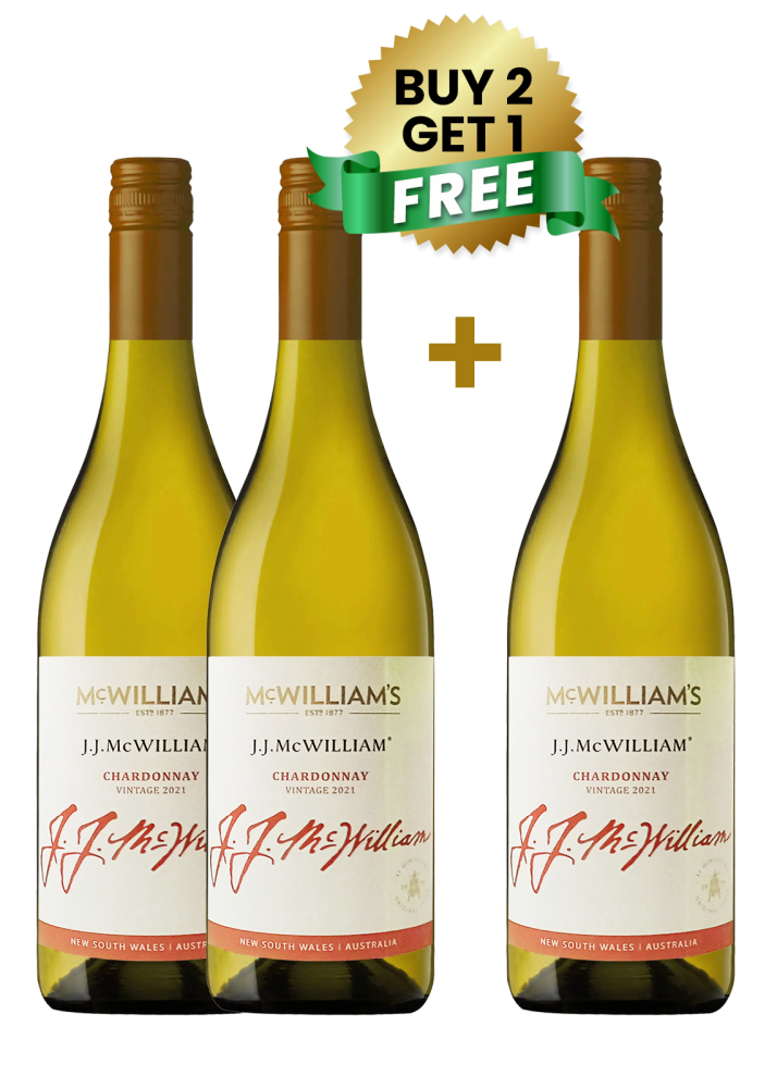 Mcwilliams JJ Mcwilliam Chardonnay 75Cl (Buy 2 Get 1 Free)