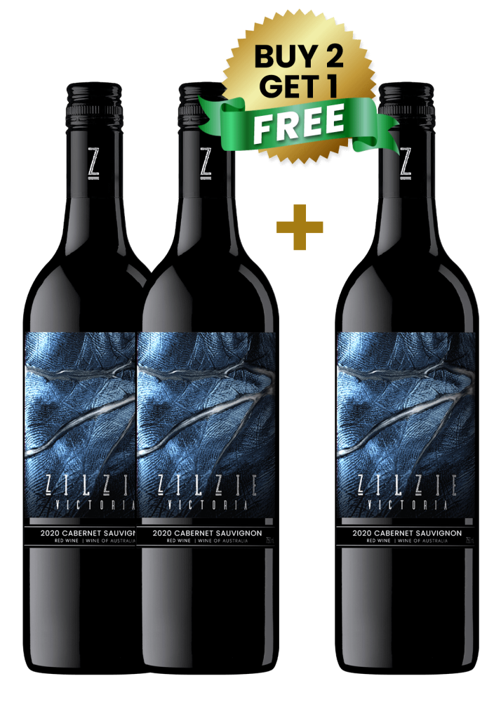 Zilzie Victoria Cabernet Sauvignon 75Cl (Buy 2 Get 1 Free)