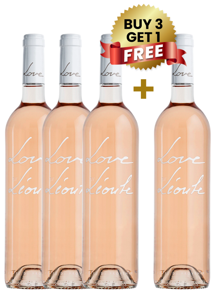 Love By Leoube Cotes De Provence Rose 75cl (Buy 3 Get 1 Free)