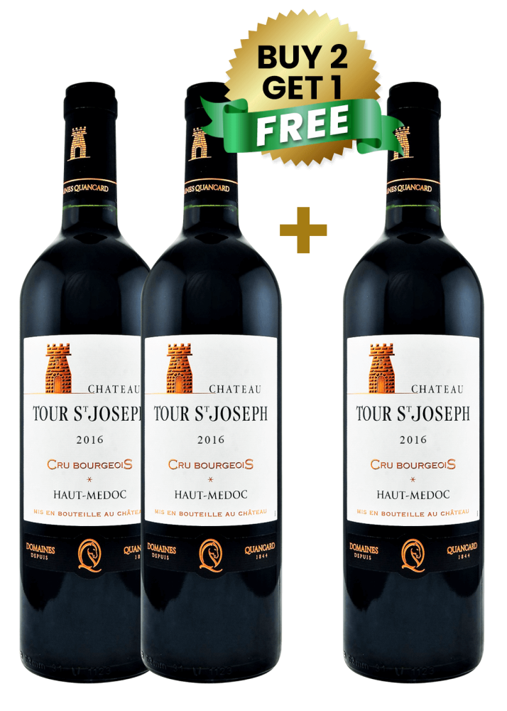 Chateau Tour St-Joseph Haut-Medoc Cru Bourgeois 75Cl (Buy 2 Get 1 Free)