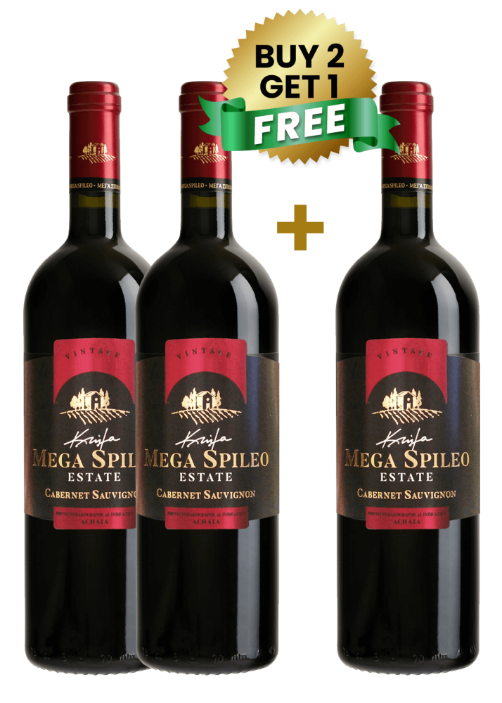 Domain Mega Spileo Cab Sauv 75Cl (Buy 2 Get 1 Free)