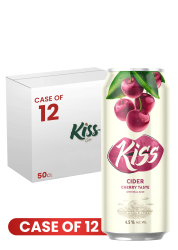 Kiss Cider Cherry Can 50 Cl X 12 Case