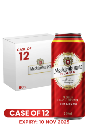 Mecklenburger Pilsener Can 50 CL X 12 Case