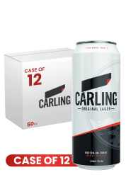 Carling Original Lager Can 50Cl X 12 Case