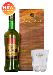 Maltage Aged Malt Whisky 75Cl With Glass Pack