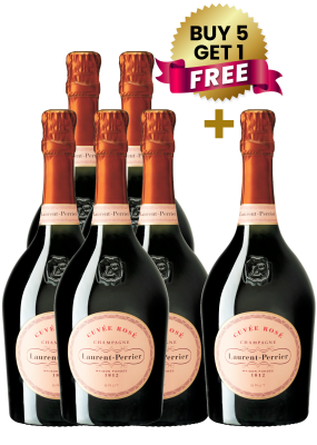 Laurent Perrier Rose 75Cl (Buy 5 Get 1 Free)