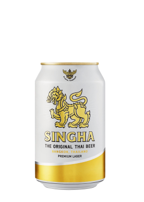 Singha Beer Can 33 CL Promo