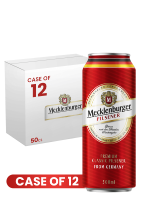 Mecklenburger Pilsener Can 50 CL X 12 Case