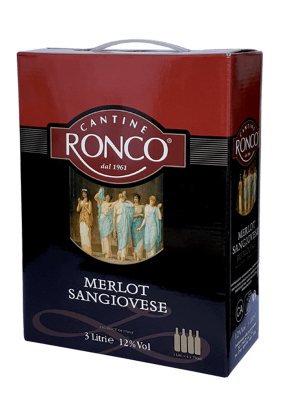 Cantine Ronco Merlot Sangiovese 3 Lt