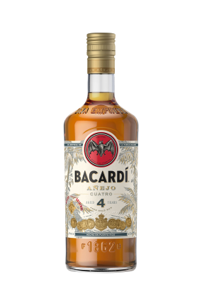 Bacardi Anejo Cuatro 4YO 70Cl