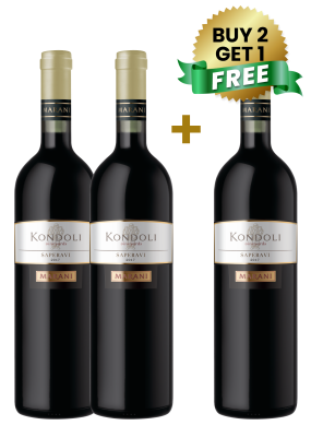 Marani Kondoli Vineyards Saperavi Dry Red 75Cl (Buy 2 Get 1 Free)