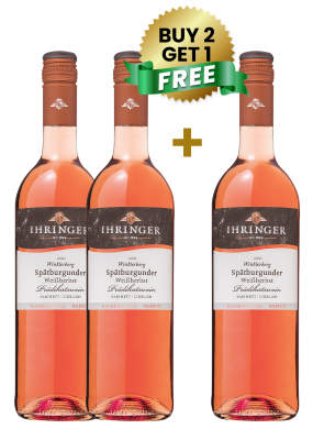 Ihringer Winklerberg Spatburgunder Weisherbst Kabinett Lieblich (Pinot Noir Rose Sweet) (Buy 2 Get 1 Free)